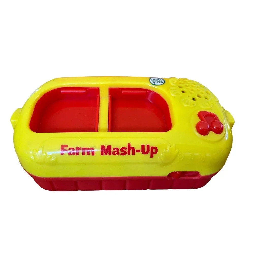 LeapFrog Farm Mash-Up Kids Learning Toy Red Yellow Good Interactive Musical Set